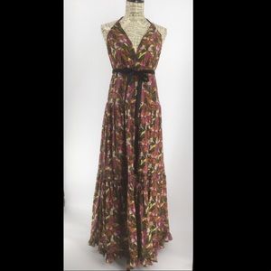 MODA International XS / S Maxi Halter Top 🦜Dress